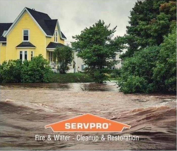 SERVPRO storm sign