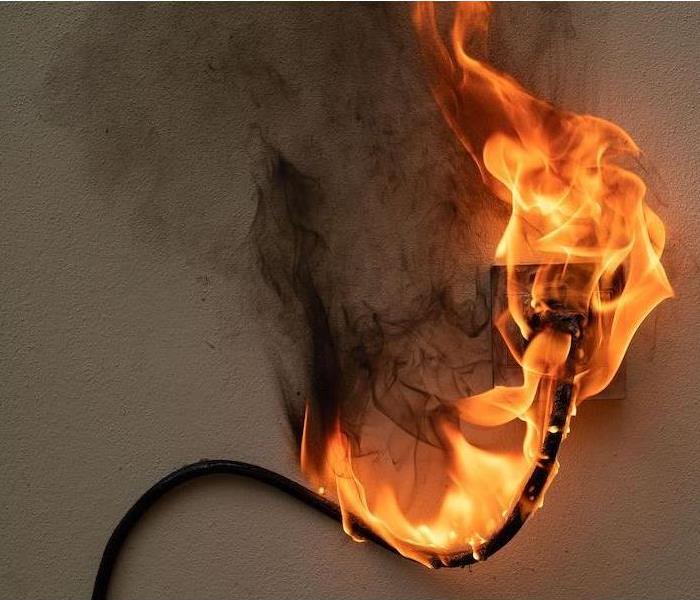 Wire Plug on Fire